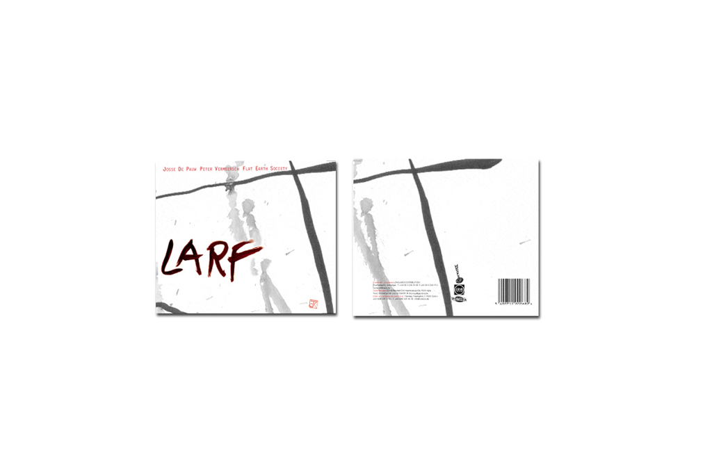 Larf - Flat Earth Society & Josse De Pauw - Cd ontwerp